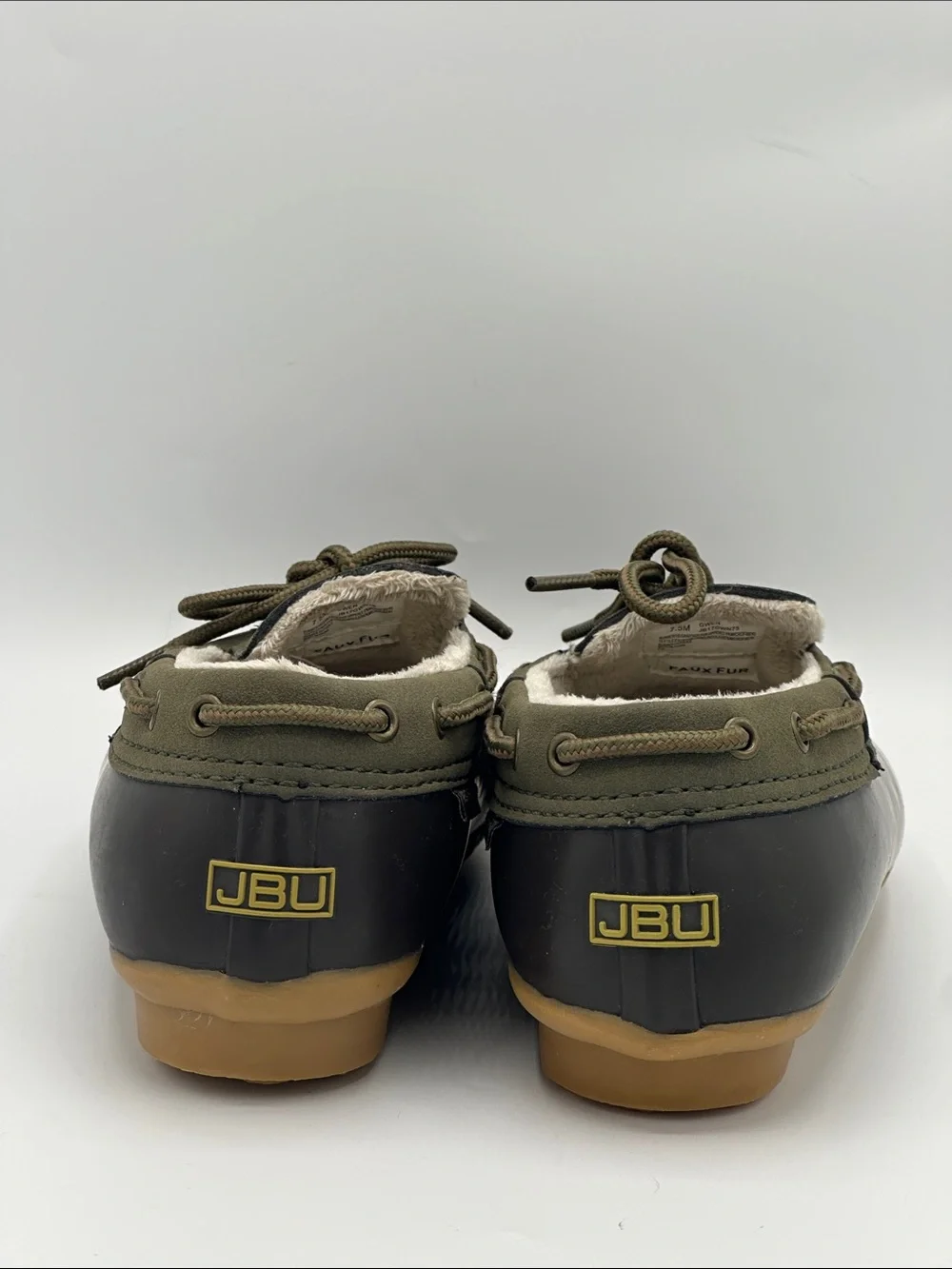 JBU by Jambu Gwen Duck Boot Shoe Size 7.5 7.5M LIKE NEW